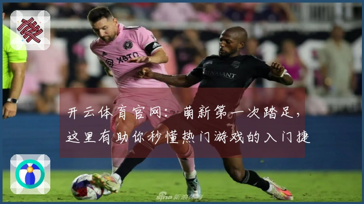开云体育官网：萌新第一次踏足，这里有助你秒懂热门游戏的入门捷径
